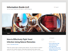 Tablet Screenshot of informationguidellc.com